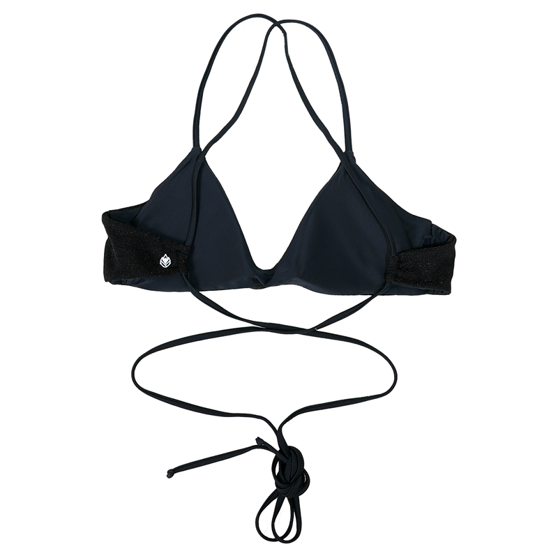 Cecinaph Triangel - Phieres - Shiny Black - Bikini Top