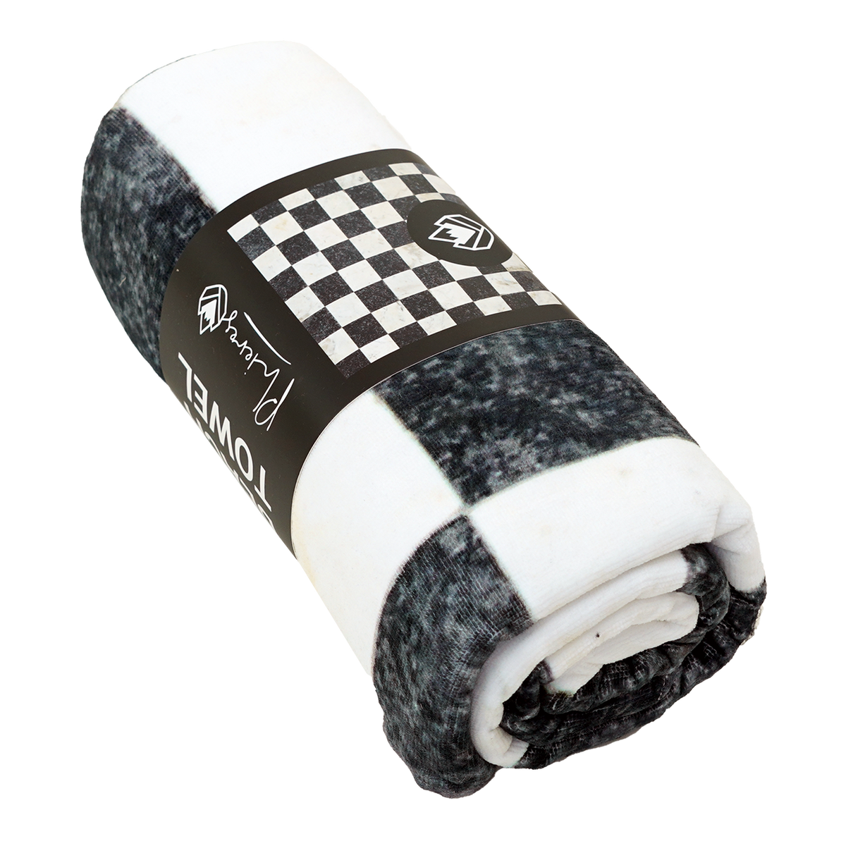 Beach Checkaph - Phieres - Black/White - Handtuch