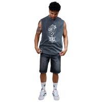 Peaceoph - Phieres - Black Washed - Tank Top