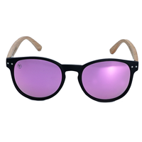 Phainted in Peace-Phieres-Black Pink Mirror Polarized-Sonnenbrille
