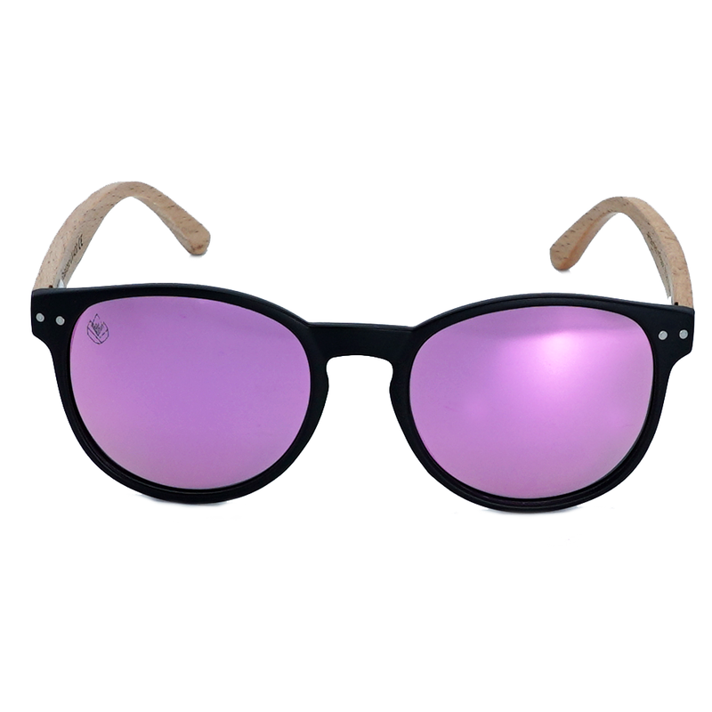 Phainted in Peace-Phieres-Black Pink Mirror Polarized-Sonnenbrille