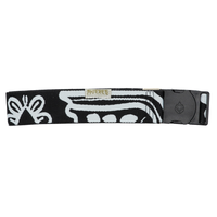 Dadsphelt Elastic - Phieres - BW Bird Pattern - Elastic Gürtel