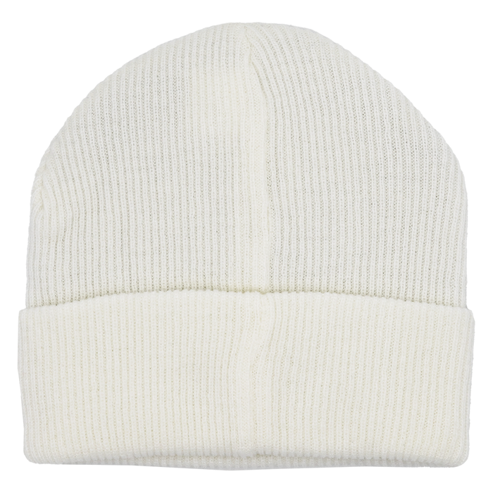 Metal Script Beanie - Phieres - White - Beanie