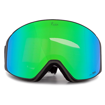 PH-12sixty SP - Phieres - Black Green S2 - Snowboard Brille