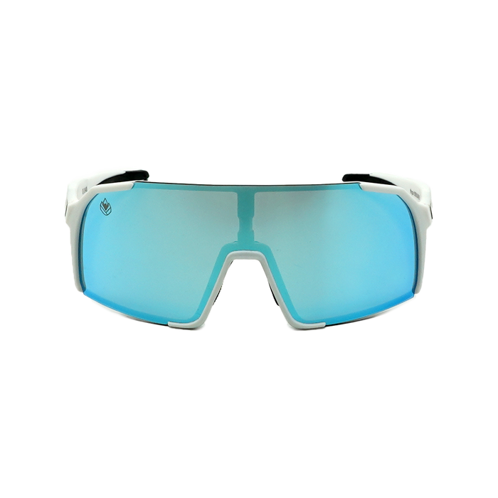 Phingsuit Youth - Phieres - White/Ice Blue Mirror - Sportbrille