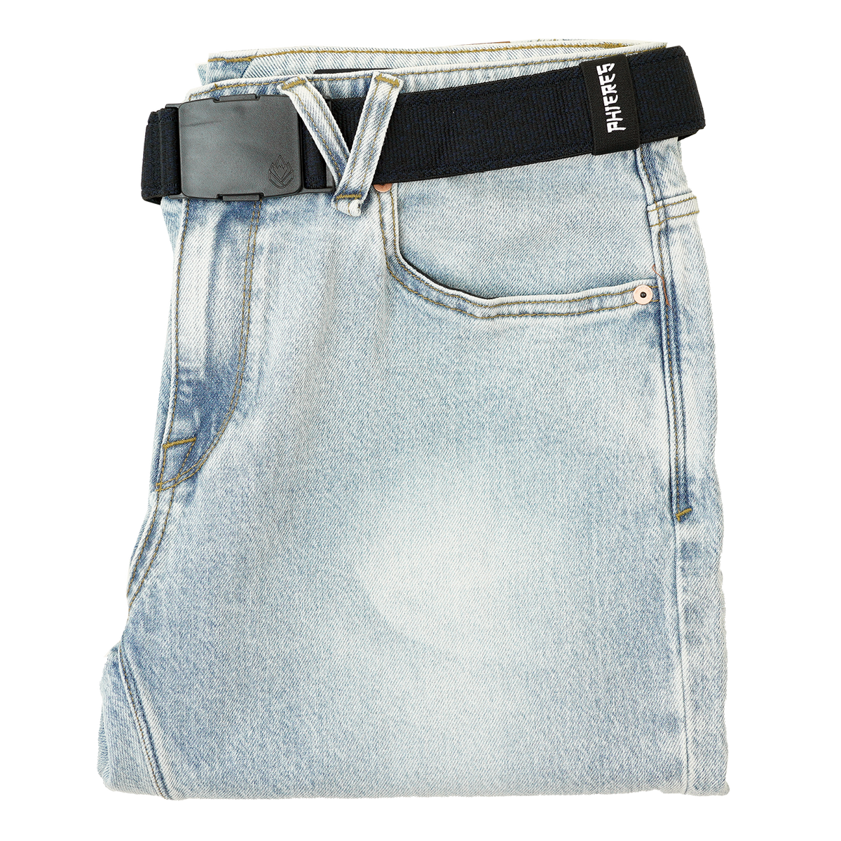 Dadsphelt Elastic - Phieres - Heather Navy - Textilgürtel