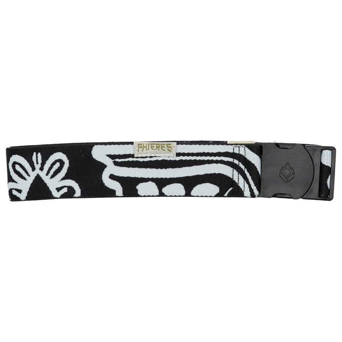 Dadsphelt Elastic - Phieres - BW Bird Pattern - Elastic Gürtel
