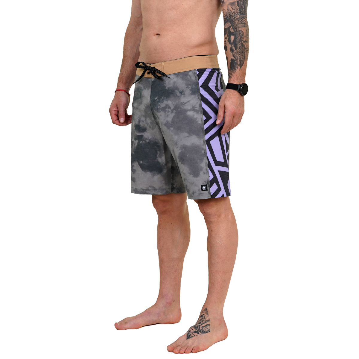 Aphrame BS - Phieres - Shock Tyde Grey - Boardshort