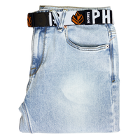 Dadsphelt Elastic - Phieres - Black Cool Grey - Textilgürtel