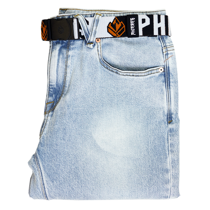 Dadsphelt Elastic - Phieres - Black Cool Grey - Textilgürtel