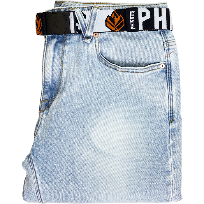 Dadsphelt Elastic - Phieres - Black Cool Grey - Textilgürtel