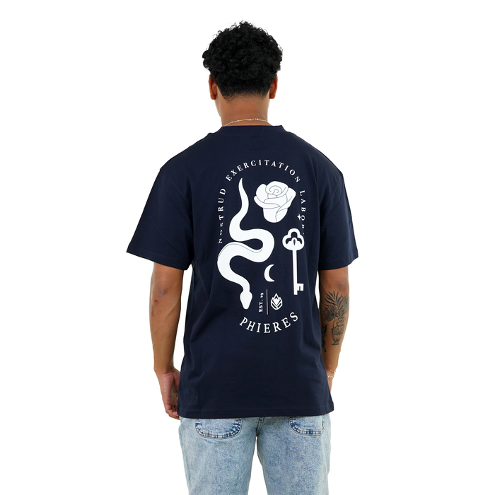 Skulleph - Phieres - Navy - T-Shirt