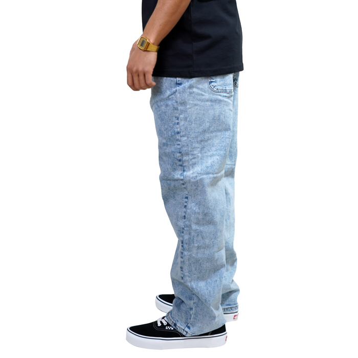Sadphings - Phieres - Light Stone Washed -  Baggy Fit Jeans