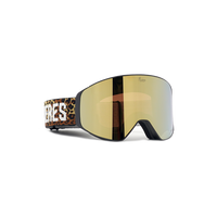 PH-12sixty - Phieres - Black Leo Gold S3 - Snowboard-Brille