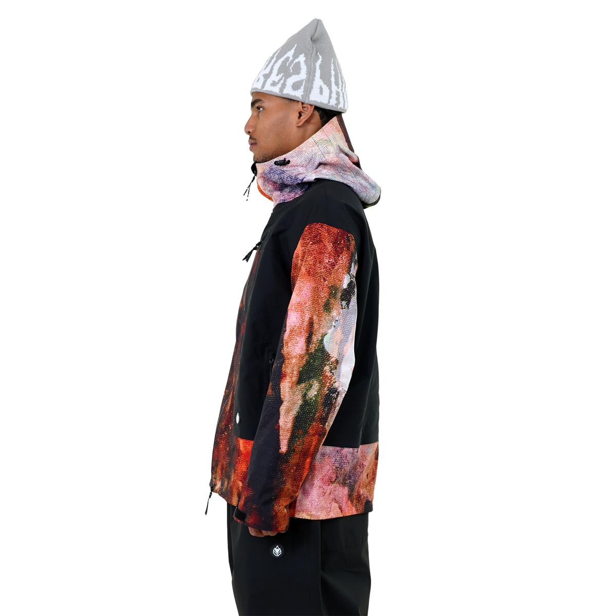 Chaletoph Jkt - Phieres - Black Nature - Snowboard-Jacket
