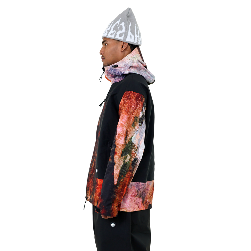 Chaletoph Jkt - Phieres - Black Nature - Snowboard-Jacket