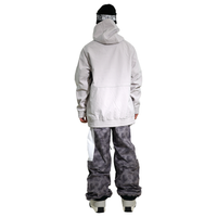 Skyrockeph Skull Shred Hoodie - Phieres - Light Grey - Shred Hoodie