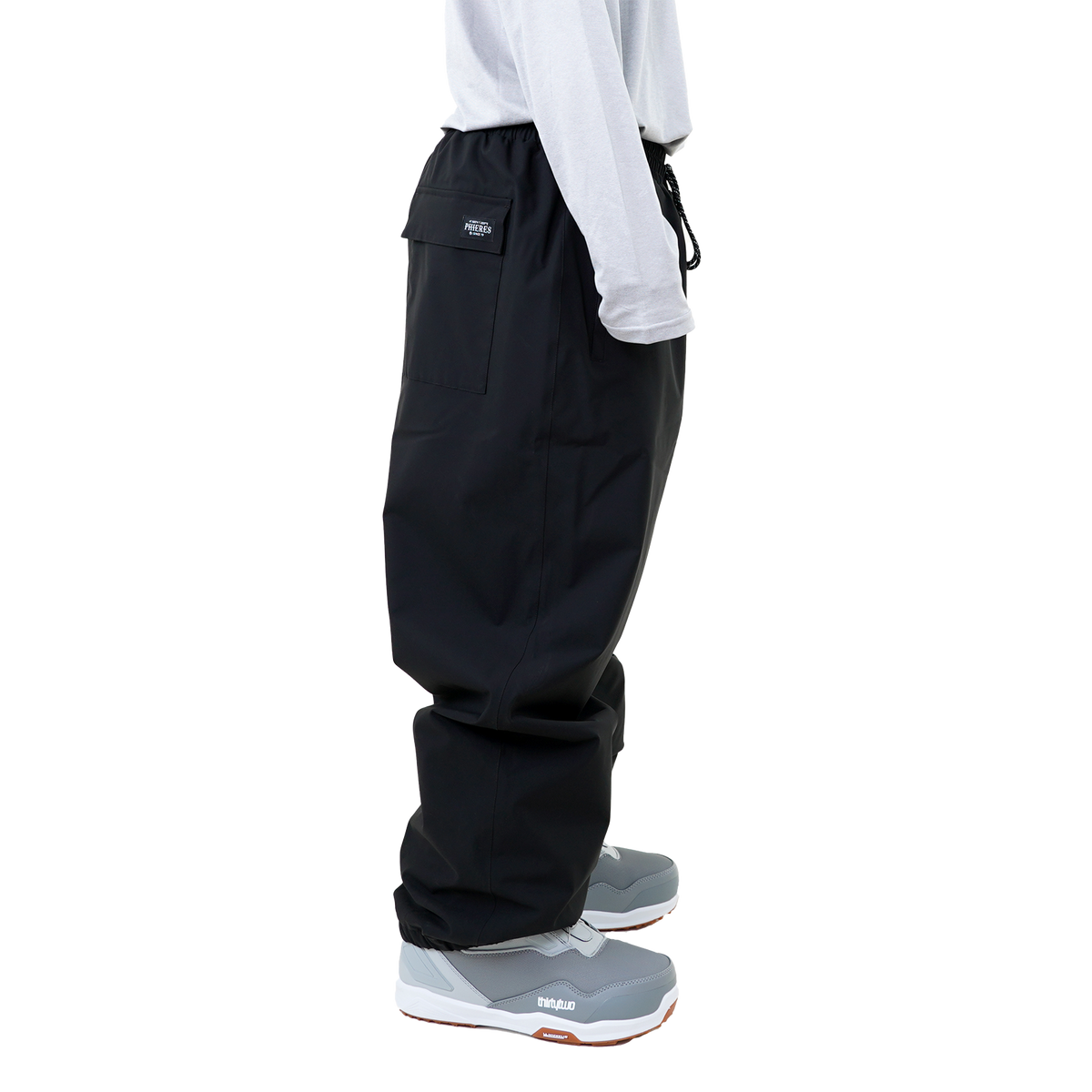 PBF25 - Phieres - Black - Snowboard-Hose