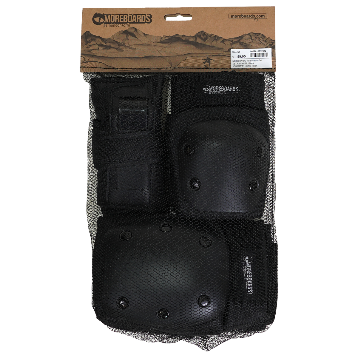 MB Bowlsaver Set - Moreboards - Black - Protektor-Set Skate