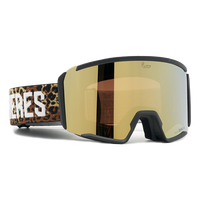 PH-10eighty - Phieres - Black Leo Gold S3 - Snowboard-Brille