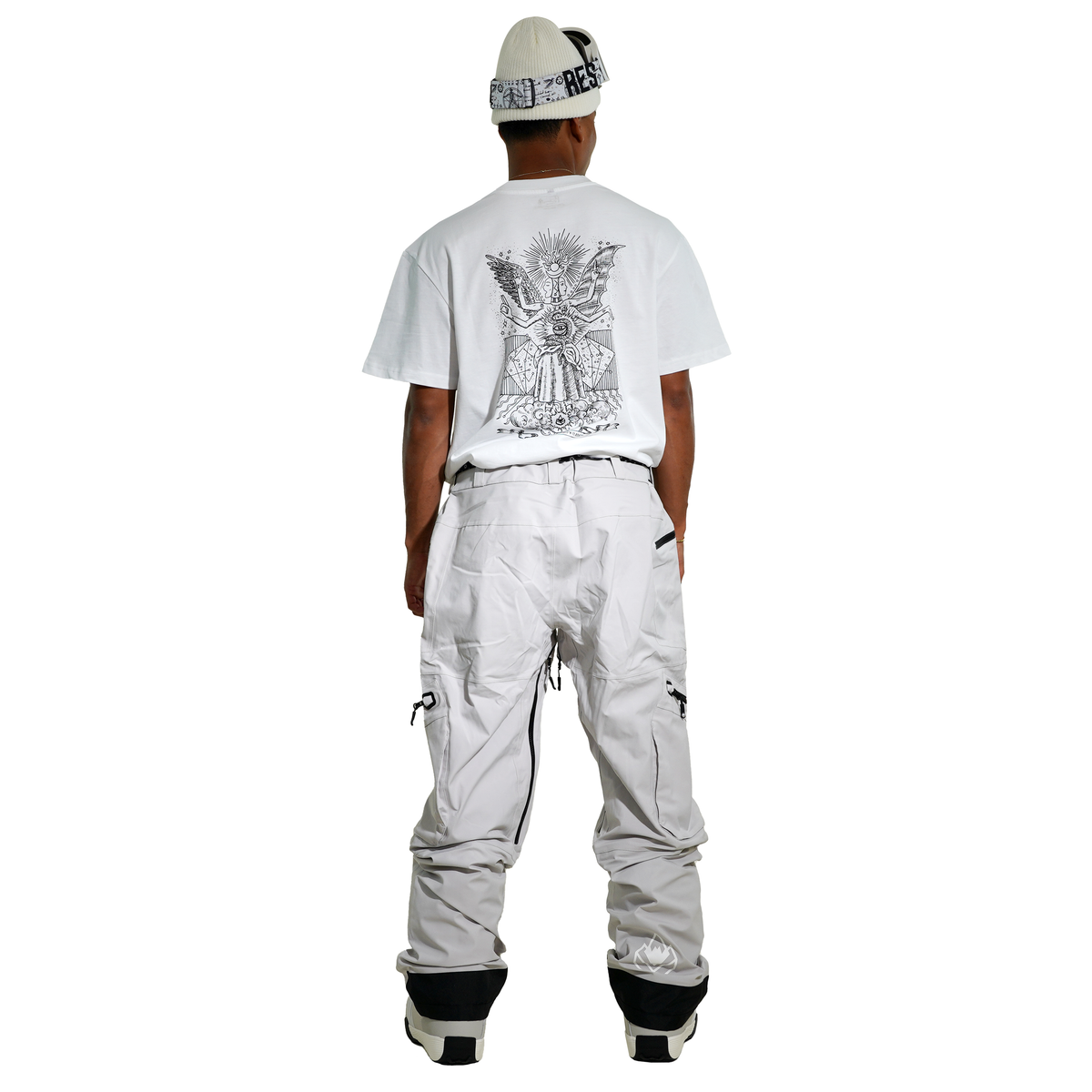 Prayer FR Pant - Phieres - Moonlight Grey - Snowboard Pant