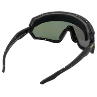 Sharkbiteph Plus - Phieres - Matt Black Splashes/ Gray Lens Full Revo Cherry Pink - Technische Sonnenbrille