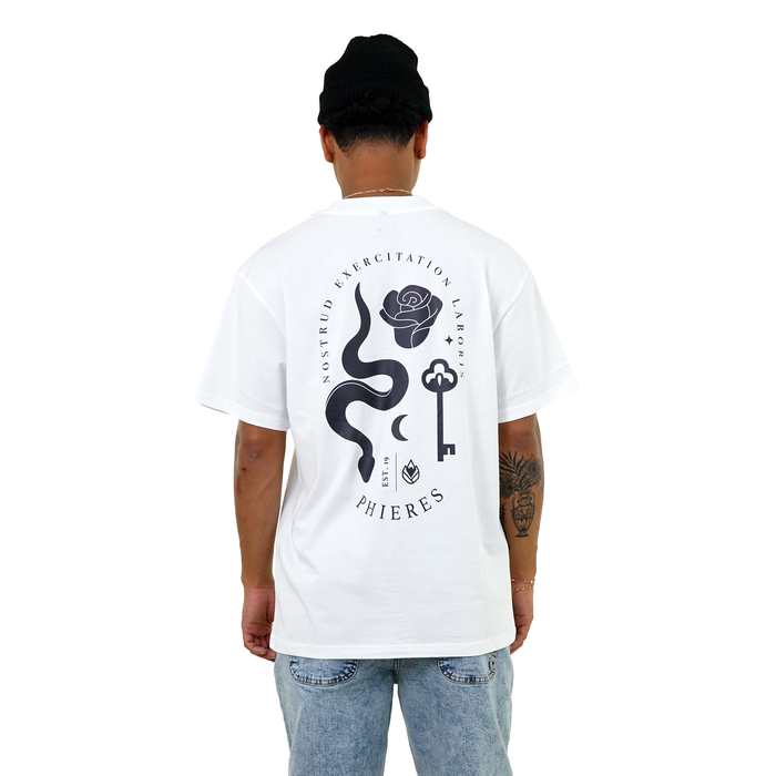 Skulleph - Phieres - Bright White - T-Shirt