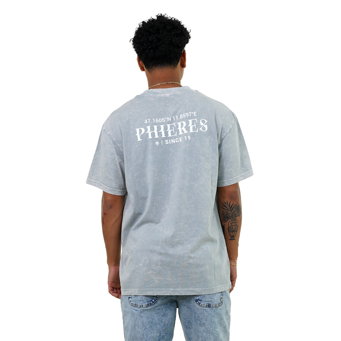 Since 19 - Phieres - Washed Gray - T-Shirt