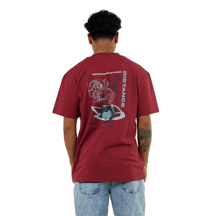 Regeneraph - Phieres - Burgundy - T-Shirt