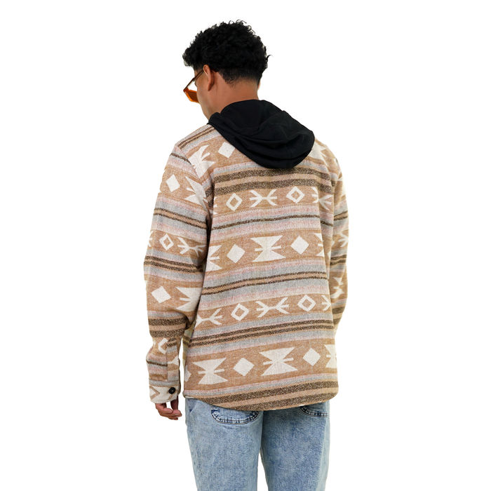 Lephuko Flanell - Phieres - Sand - Langarmhemd