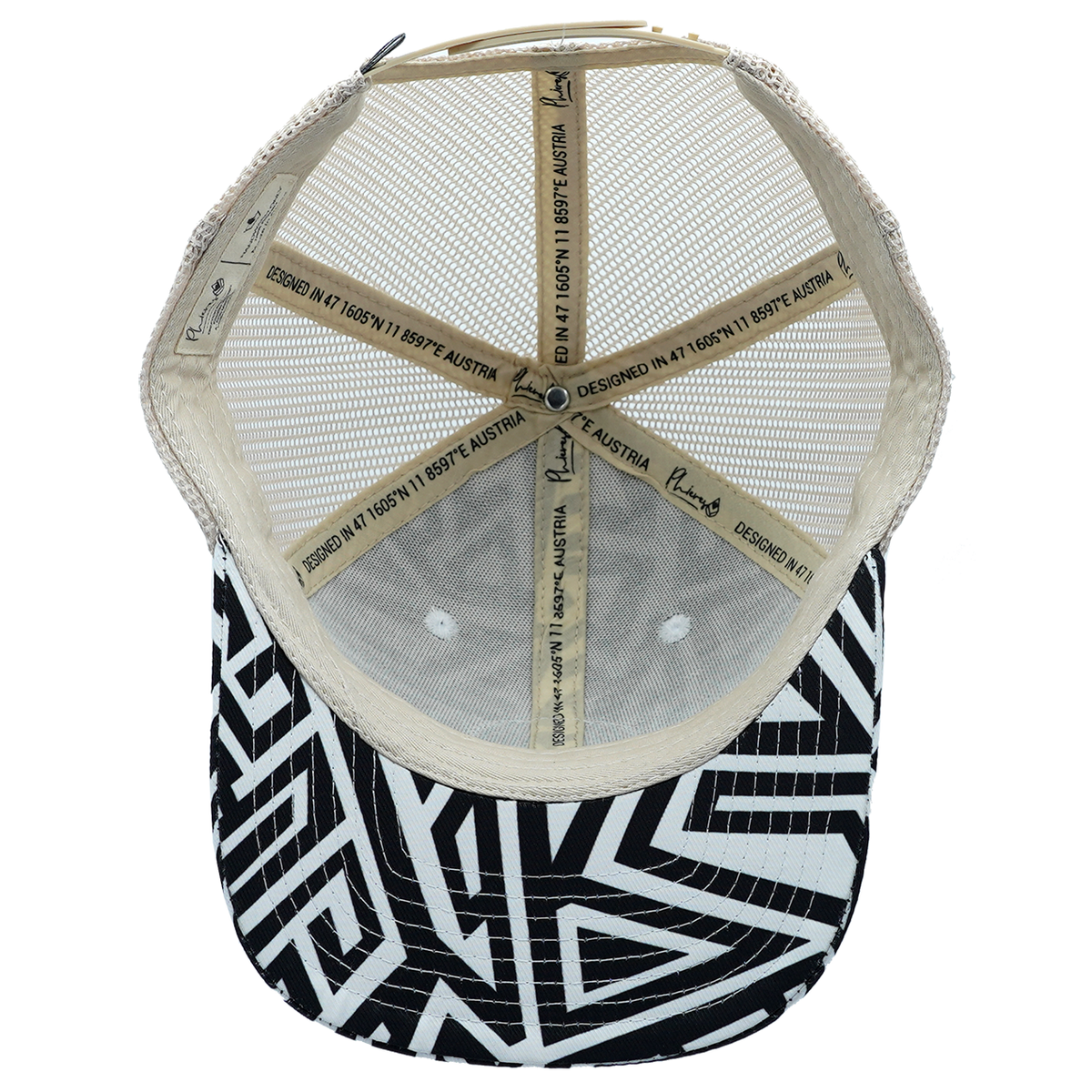 Phintage Trucker Youth - Phieres - Black White - Trucker Cap