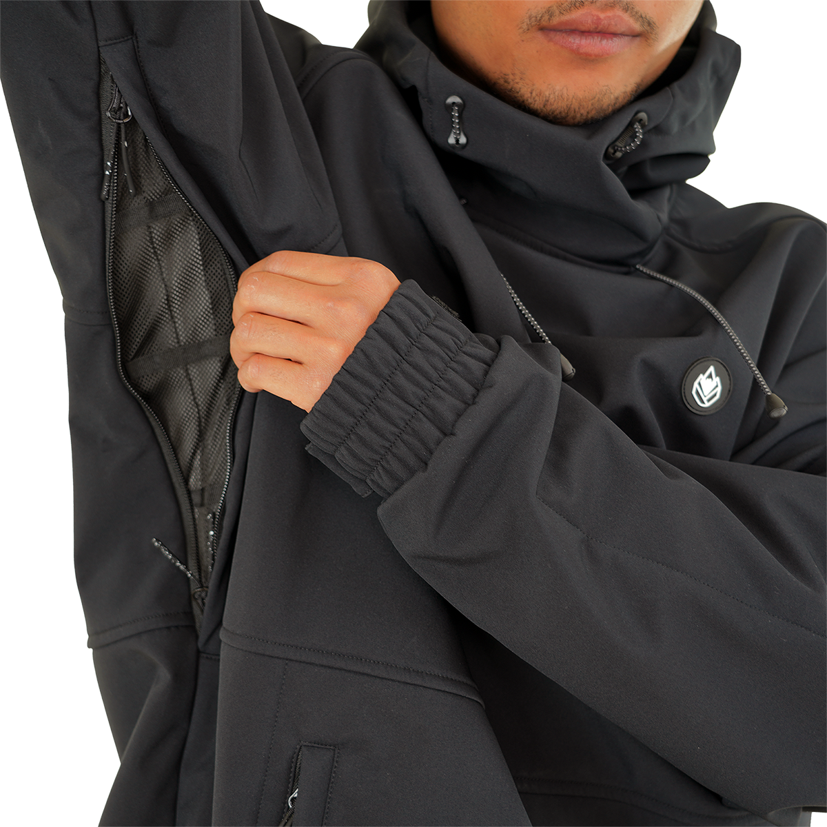 Skyrockeph POM - Phieres - Black - Shred Hoodie