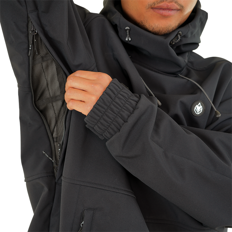 Skyrockeph POM - Phieres - Black - Shred Hoodie