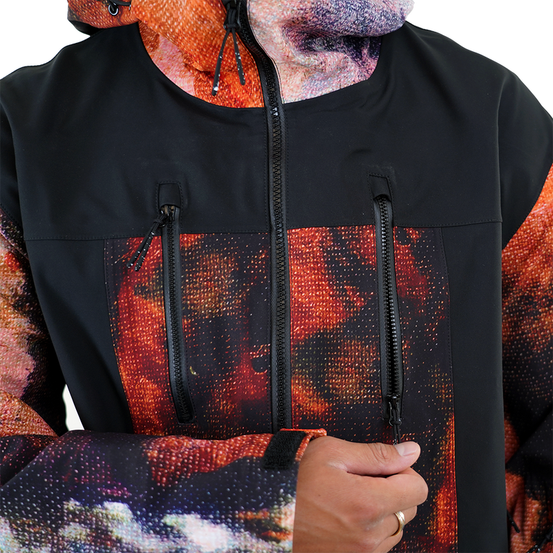 Chaletoph Jkt - Phieres - Black Nature - Snowboard-Jacket