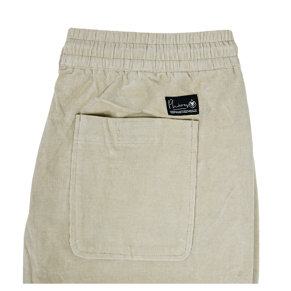 Phujirama Cort Pt - Phieres - Pale Olive Green - Relaxed Fit Pant