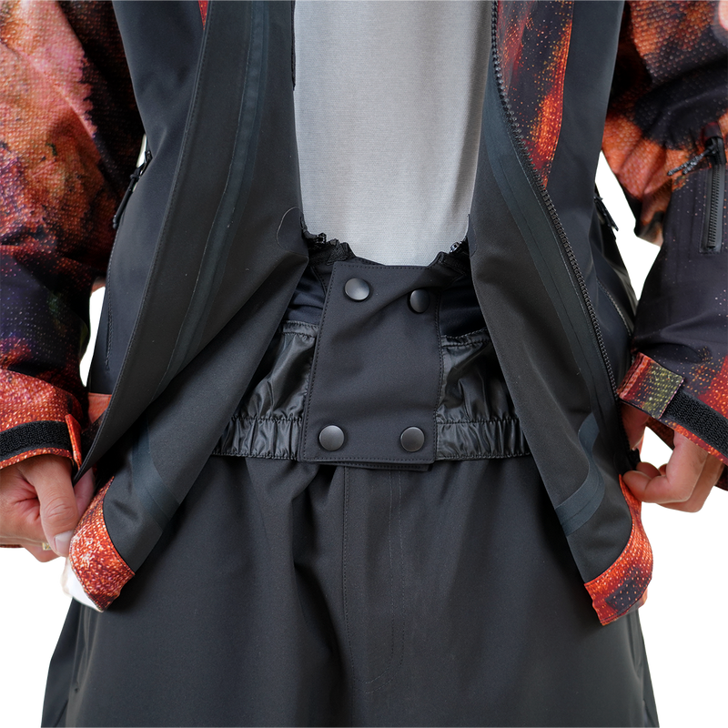 Chaletoph Jkt - Phieres - Black Nature - Snowboard-Jacket
