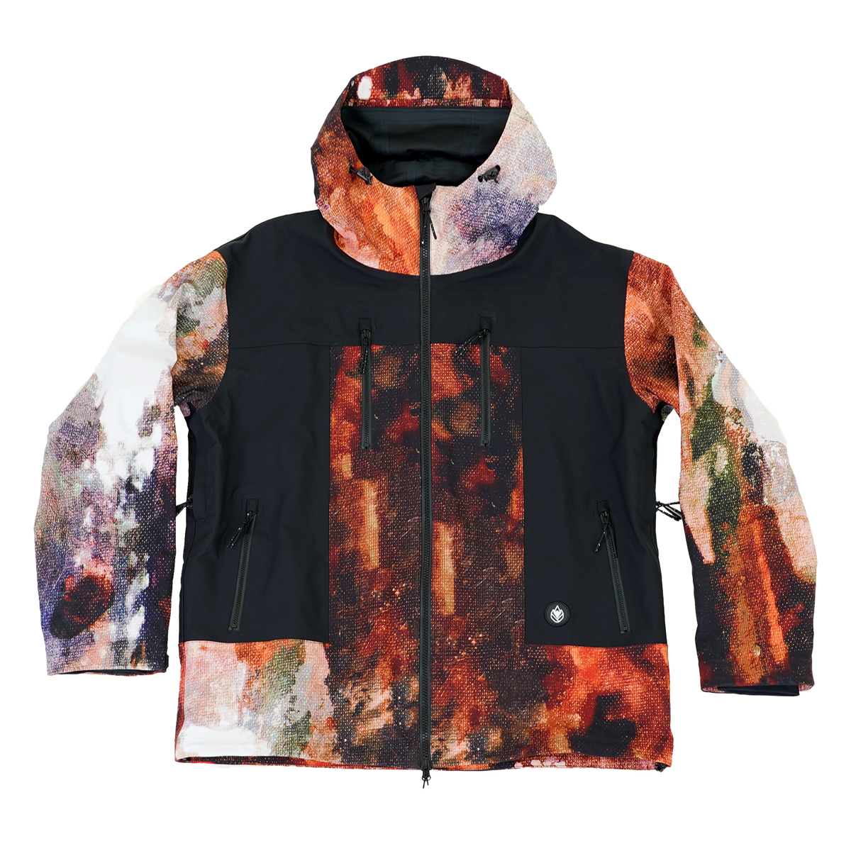 Chaletoph Jkt - Phieres - Black Nature - Snowboard-Jacket