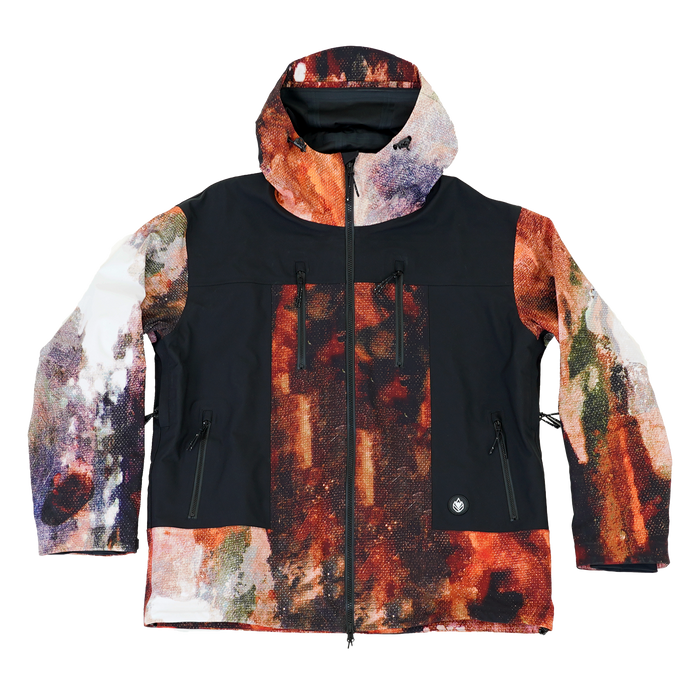 Chaletoph Jkt - Phieres - Black Nature - Snowboard-Jacket