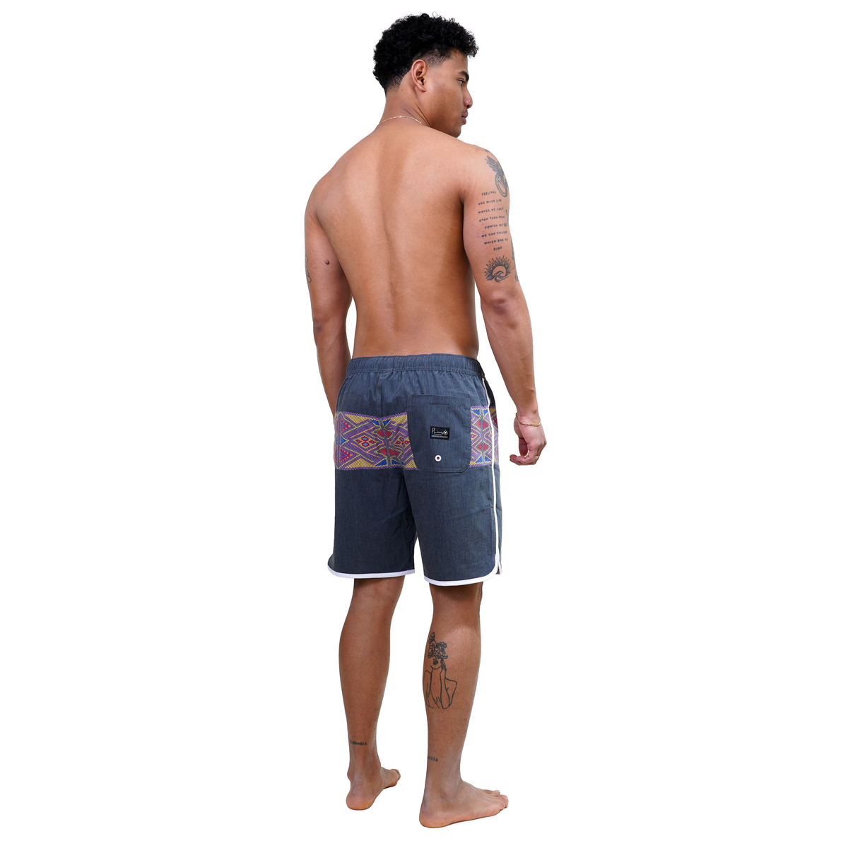 Senseiph Elastic - Phieres - Black - Boardshort