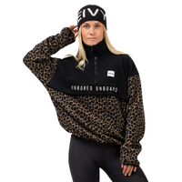 Ball Fleece Black/Leopard Bild 1