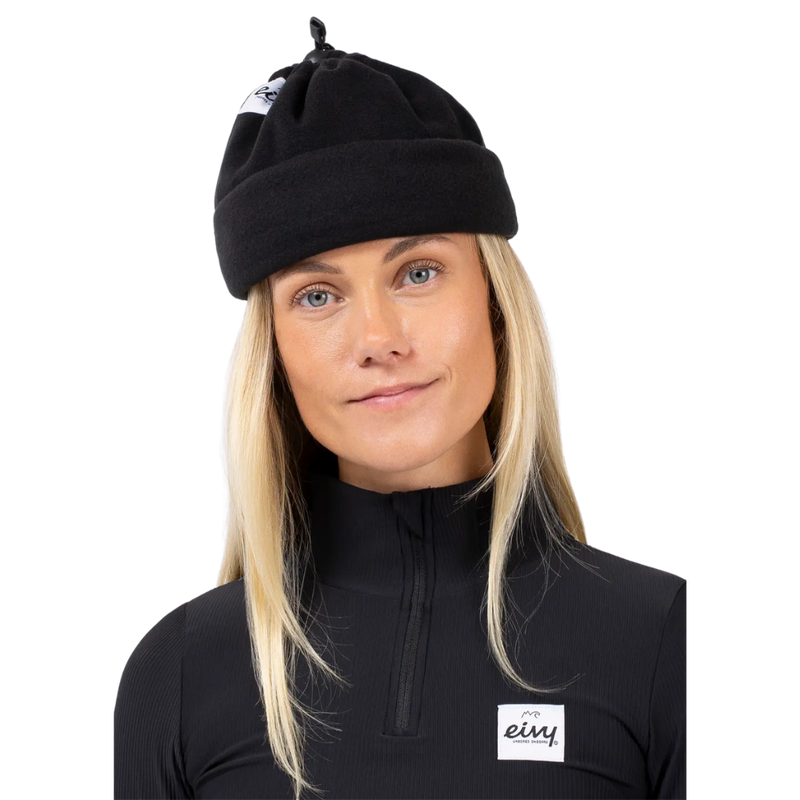 Beanie Fleece Neckwarmer Black Bild 1