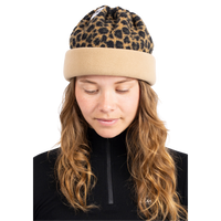 Beanie Sherpa Neckwarmer Leopard Bild 1