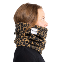 Beanie Sherpa Neckwarmer Leopard Bild 3