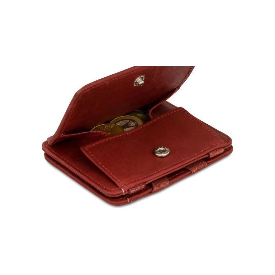Magic Coin Wallet RFID Burgundy Bild 6
