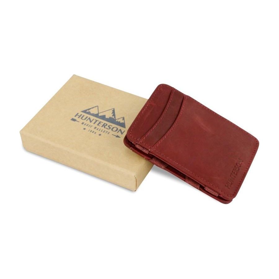 Magic Coin Wallet RFID Burgundy Bild 7