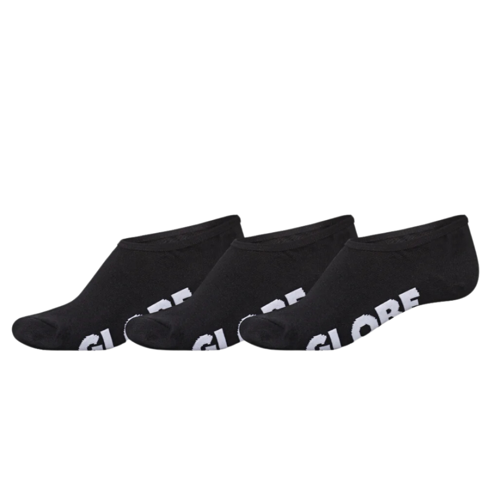 Low Impact Invisible Sock 3 PK Black Bild 1