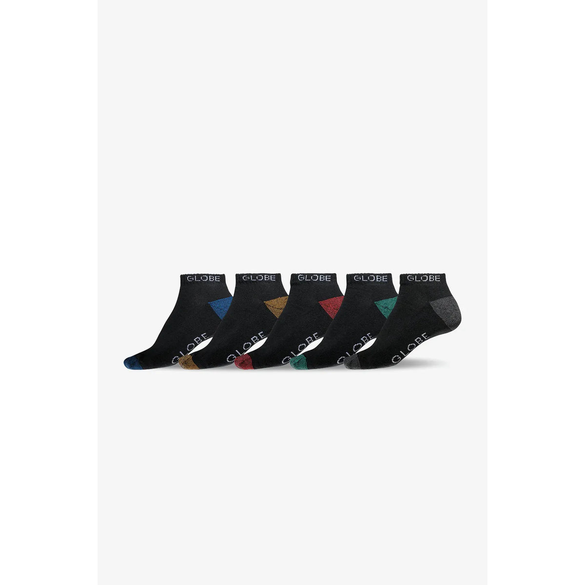 Ingles Ankle Sock 5 Pack Black/Assorted Bild 1