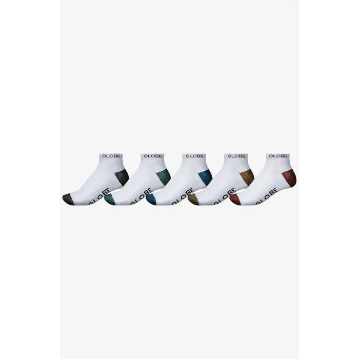 Ingles Ankle Sock 5 Pack White/Assorted Bild 1