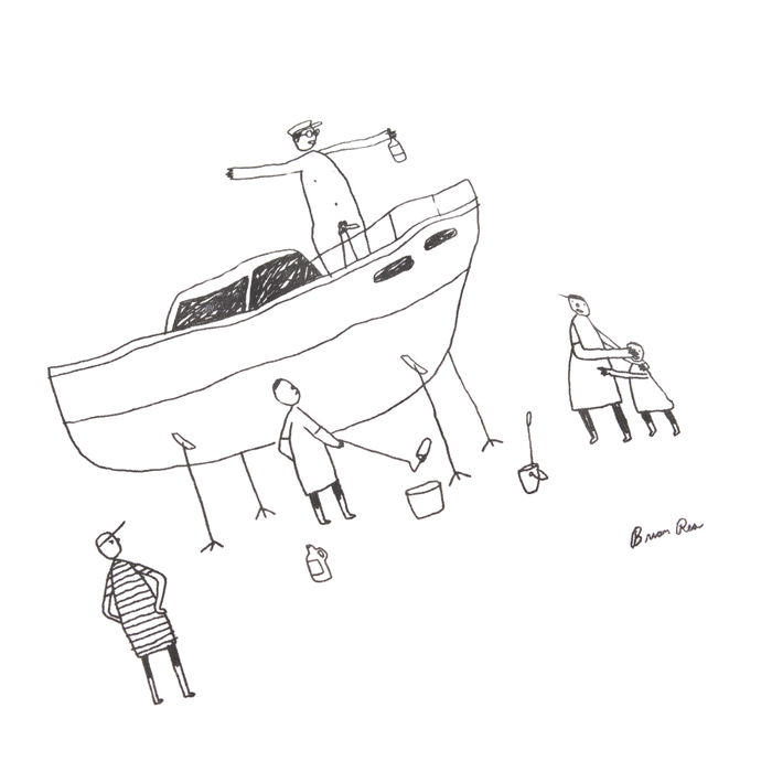 Stockholm All Out Boat Off-White Bild 2