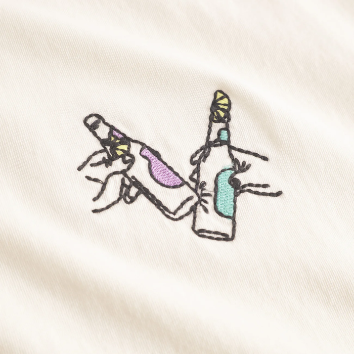 T-Shirt Stockholm Cheers Off White Bild 2